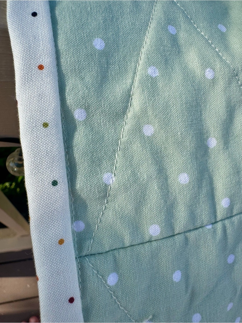 Winnie the Pooh Handcrafted Rag Quilted Baby/Toddler Blanket - Picture 6 of 8